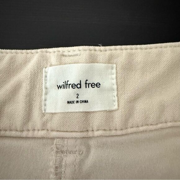 Wilfred Free Brennan Pants Sz 2 High Rise Utility Workwear Double Knee Carpenter - Picture 8 of 13